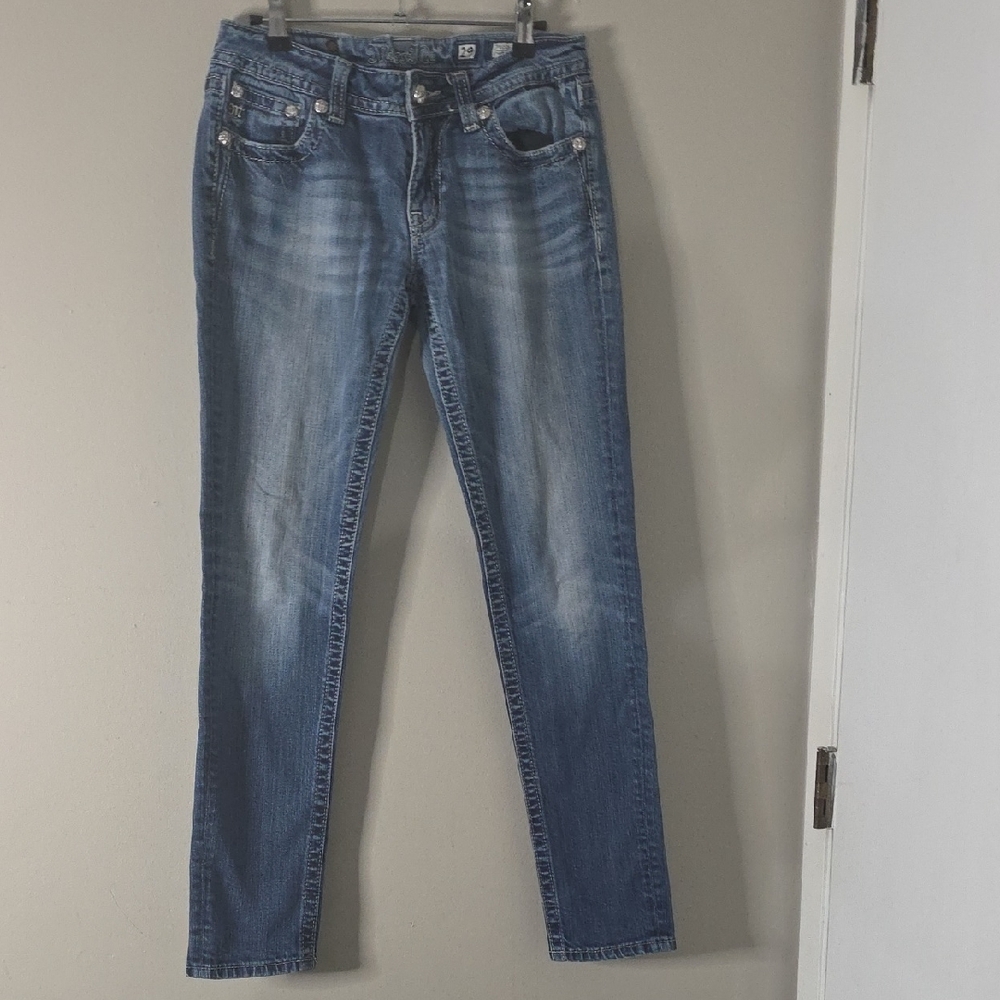 Miss Me Light Blue Skinny Jeans